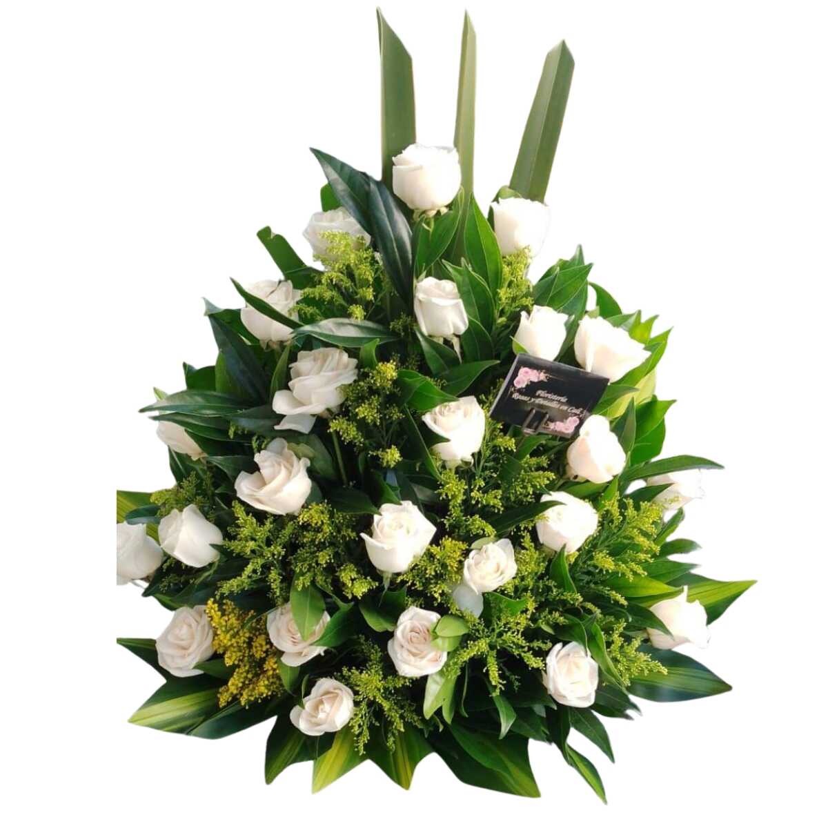 arreglo-funebre-rosas-blancas-base-elegante-condolencias