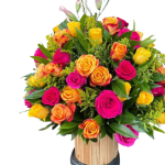 arreglo-rosas-multicolor-cumpleanos-cali