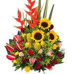 arreglo-tropical-girasoles-cumpleanos-cali